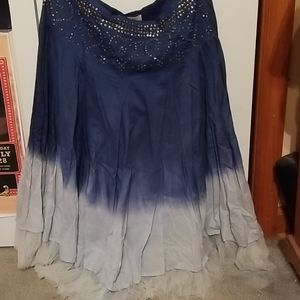 Candies 2 tone color skirt